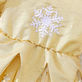Christmas Snowflake Embroidery Dress