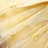 Christmas Snowflake Embroidery Dress