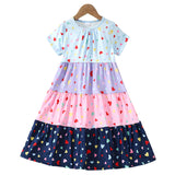 Girl's Love Color-Matching Dress