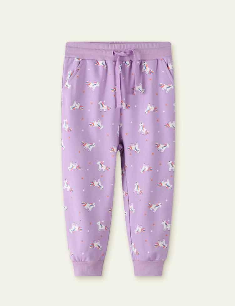 Unicorn Printed Sweatpants - CCMOM