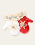 Christmas Cute Cartoon Brooch