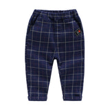 Plaid Casual Pants