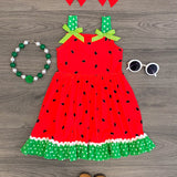 Watermelon Fruit Pattern Dress