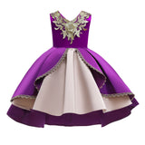Embroidered Party Dress