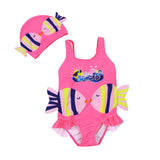 Cute Printed Swimsuit