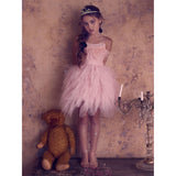 Mesh bubble skirt