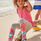 Butterfly Appliqu¨¦ Leggings