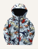 Fleece padded coat