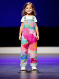 Lucky Sale-Colored Clouds Children's Overalls