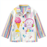 Lucky Sale-Rabbit Listening to Music Kids' Jacket