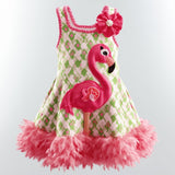 Lucky Sale-Flamingo Sleeveless Dress