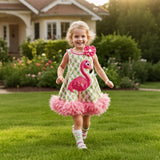 Lucky Sale-Flamingo Sleeveless Dress