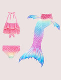 Mermaid Tail Swimsuit Set