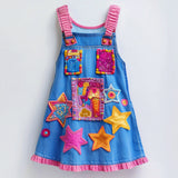 Lucky Sale-Cute Children's Suspender Dress