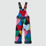 Lucky Sale-Cartoon colorful heart overalls