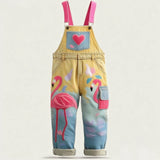 Lucky Sale-Flamingo Children's Overalls