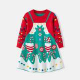Christmas Children's Cartoon Dress
