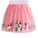 Animal Embroidered Patch Dress