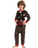 Christmas Sale-Santa Claus Floral Print family matching Pajamas