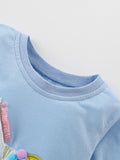 Cute Unicorn Girl Top