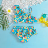 Pineapple Print Swimsuit