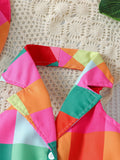 Multi-Color Optional-Color Jumpsuit + Hat