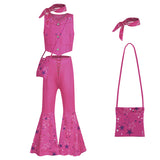 Barbie Party Suit Suspender Plaid Dress
