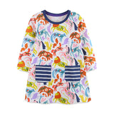 Animal Park Girls' Long-Sleeved Dress