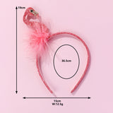 Flamingo Feather Headband