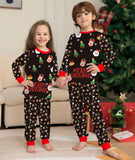 Christmas Sale-Santa Claus Floral Print family matching Pajamas