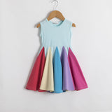 Cartoon Rainbow Casual Skirt