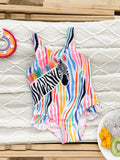 Zebra Children's Swimsuit
