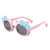 Macaroon Dream Kitten Candy Little Girl Denim Suspender Dress