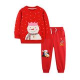 Christmas Snowman Embroidered Sweatshirt