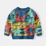Dinosaur Pattern Sweater