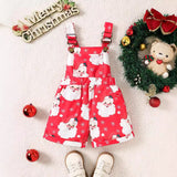 Christmas Printed Overalls