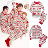 Christmas Elk Printing Parent-Child Family Clothes
