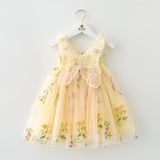Butterfly Wings Mesh Dress