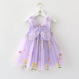 Butterfly Wings Mesh Dress