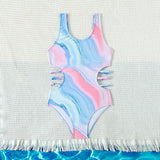 Tie-Dye Printed Swimsuit