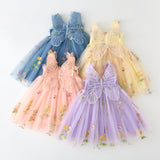 Butterfly Wings Mesh Dress