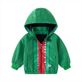 Alligator Printed plus Velvet Shell Jacket