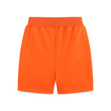 Boy Affixed Cloth Embroidered Floral Shorts