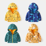 Printed Polar Fleece Shell Jacket