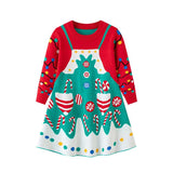 Christmas Children's Cartoon Dress