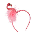 Flamingo Feather Headband