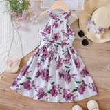 Romantic Sweet Pastoral Holiday Floral Skirt