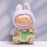 Labubu Clothes Only-Clothes Feeding Bottle Overalls Suit