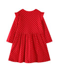 Christmas Style Long Sleeve Princess Dress