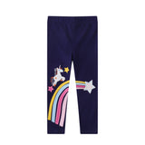 Unicorn Horse Appliqu¨¦ Leggings